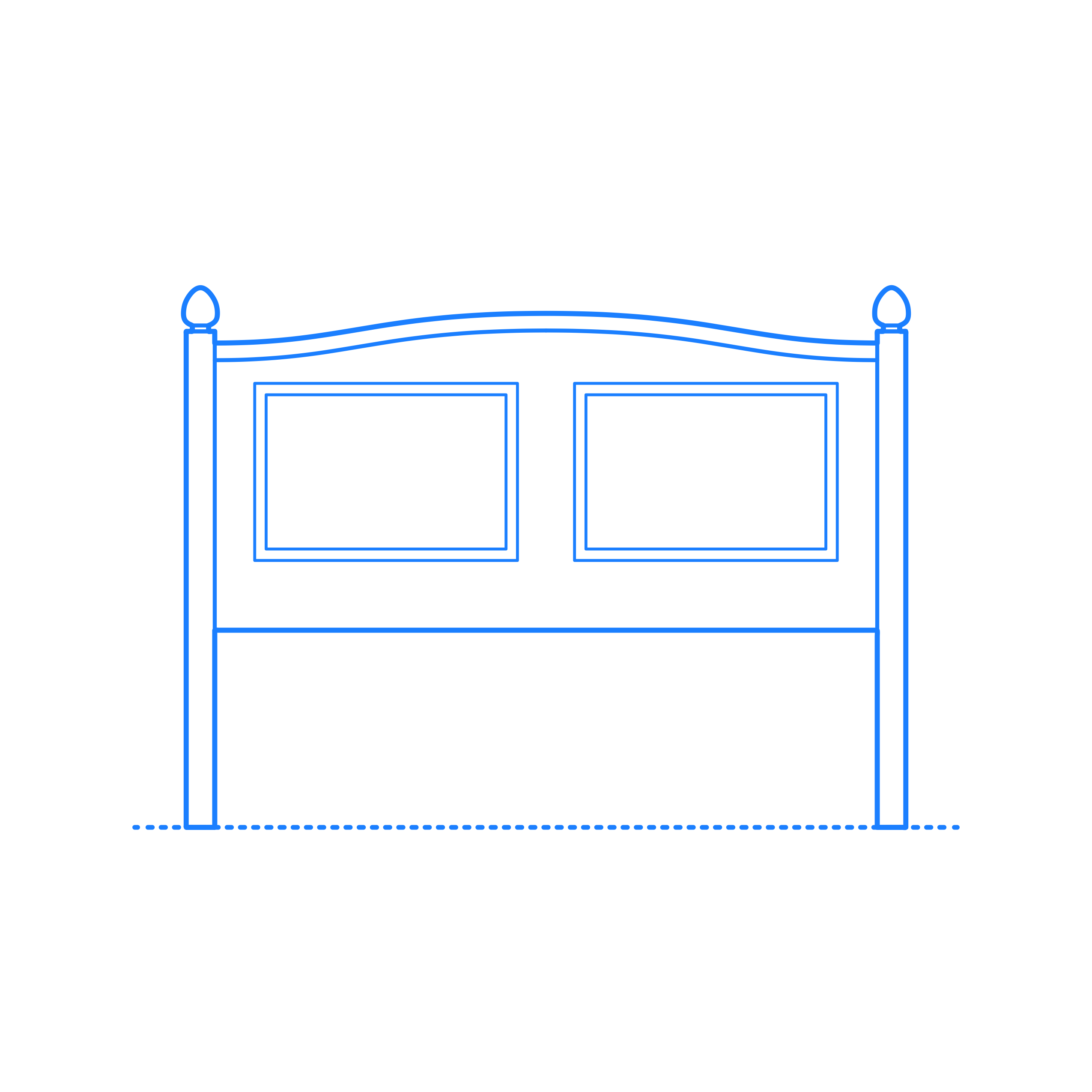 Furniture Headboards Simple Line Art Svg Free Vectors